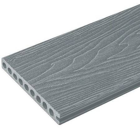 Ступень NauticPrime Esthetic Wood с тиснением, серая Ступень NauticPrime Esthetic Wood с тиснением, серая