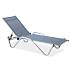 Шезлонг Hera алюминиевый, серый—