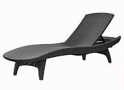 Шезлонг Pacific, коричневый