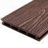 Террасная доска NauticPrime (Light) Esthetic Wood шовная с тиснением, коричневая—