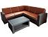 Комплект мебели RATTAN Premium Corner, венге—