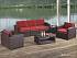 Комплект мебели RATTAN Premium 5, венге—