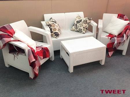Комплект мебели TWEET Family Set, белый Комплект мебели TWEET Family Set, белый