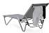 Шезлонг Hera алюминиевый, серый—1